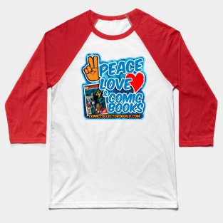 CCG PeaceLoveComicBooks Baseball T-Shirt